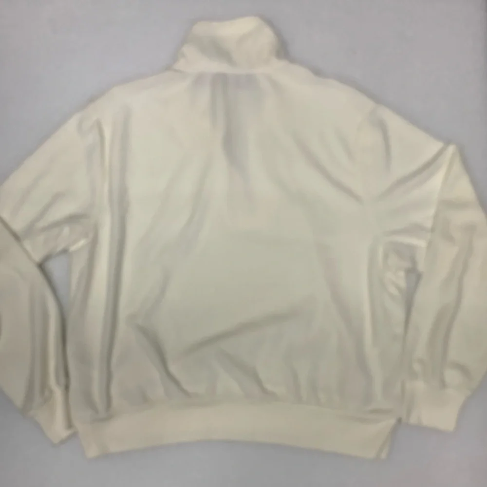 Ralph Lauren Womens Velour Track Jacket L-Large Quarter Zip Stretch $148 - Picture 6 of 9